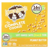 <img alt="Lenny & Larrys, The Complete Cookie, Peanut Butter, 12 Cookies, 4 oz (113 g) Each" title="Lenny & Larrys, The Complete Cookie, Peanut Butter, 12 Cookies, 4 oz (113 g) Each,787692835553"