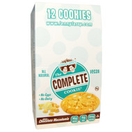 Lenny & Larrys, The Complete Cookie, White Chocolaty Macadamia, 12 Cookies, 4 oz (113 g) Each