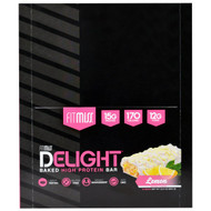 FitMiss, Fit Miss Delight, Baked Protein Bar, Lemon, 12 Bars, 21.2 oz (600 g)