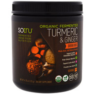 SoTru, Organic Fermented, Turmeric & Ginger Drink Mix, 4.76 oz (135 g)