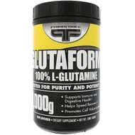 Primaforce, Glutaform, 100% L-Glutamine, Unflavored, 1000 g
