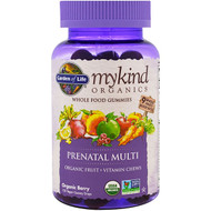 Garden of Life, Mykind Organics, Prenatal Multi, Organic Berry, 120 Gummy Drops