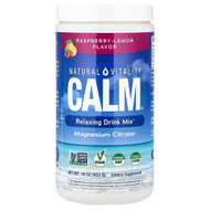 <img alt="Natural Vitality, CALM, Relaxing Drink Mix, Raspberry-Lemon, 16 oz (453 g)" title="Natural Vitality, CALM, Relaxing Drink Mix, Raspberry-Lemon, 16 oz (453 g),183405000117"