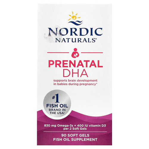 <img alt="Nordic Naturals, Prenatal DHA, 90 Soft Gels" title="Nordic Naturals, Prenatal DHA, 90 Soft Gels,768990017414"