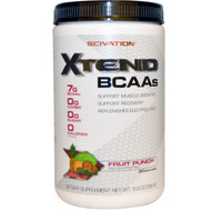 Scivation, Xtend, BCAAs, Fruit Punch, 13.9 oz  (396 g)