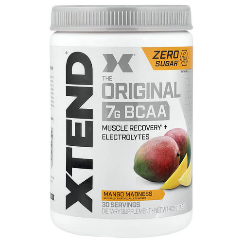 <img alt="XTEND, 7G BCAA, Mango Madness, 14.3 oz (405 g)" title="XTEND, 7G BCAA, Mango Madness, 14.3 oz (405 g),181030000281"