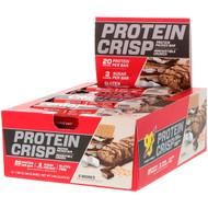 BSN, Protein Crisp, Smores Flavor, 12 Bars, 1.98 oz (56 g)