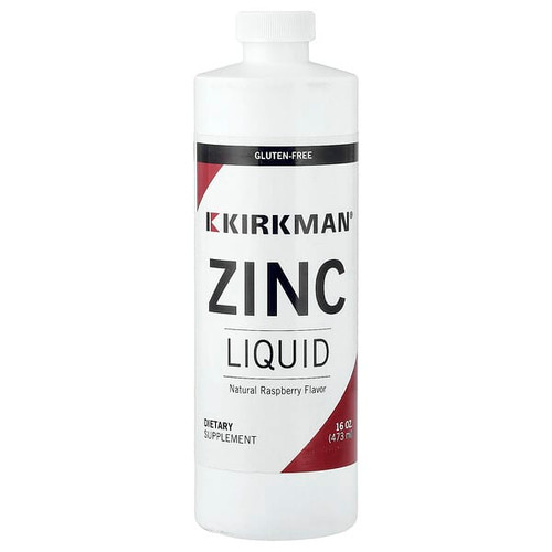 <img alt="Kirkman Labs, Zinc Liquid, Natural Raspberry, 16 oz (473 ml)" title="Kirkman Labs, Zinc Liquid, Natural Raspberry, 16 oz (473 ml),812325022007"