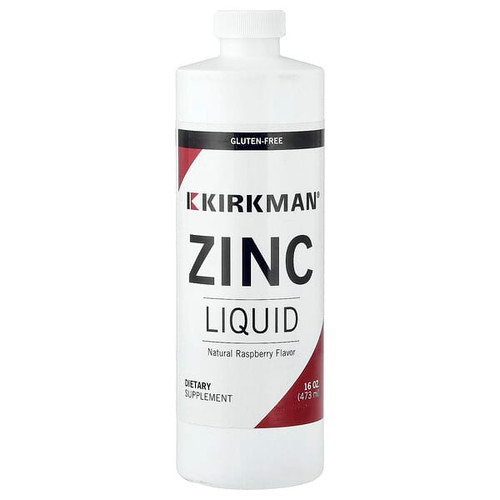 <img alt="Kirkman Labs, Zinc Liquid, Natural Raspberry, 16 oz (473 ml)" title="Kirkman Labs, Zinc Liquid, Natural Raspberry, 16 oz (473 ml),812325022007"