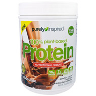 Purely Inspired, 100% Plant-Based Protein, Chocolate, 2.00 lbs (907 g)