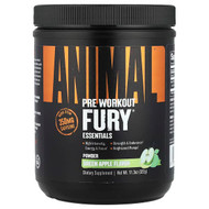 <img alt="Animal, Fury Essentials, Pre Workout, Green Apple, 11.3 oz (322 g)" title="Animal, Fury Essentials, Pre Workout, Green Apple, 11.3 oz (322 g),039442032676"