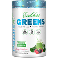 FEMME, Goddess Greens, Acai + Spirulina + Chlorella Super Food Mix, Berry Delicious, 11.3 oz (320 g)
