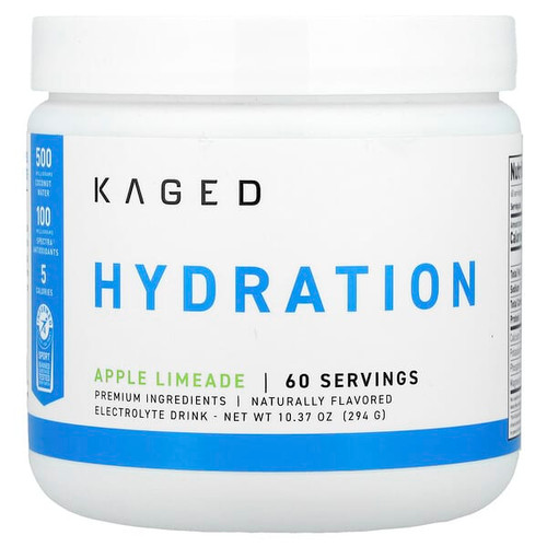 <img alt="Kaged, Hydration, Electrolyte Drink, Apple Limeade, 10.37 oz (294 g)" title="Kaged, Hydration, Electrolyte Drink, Apple Limeade, 10.37 oz (294 g),852253007530"