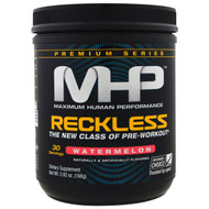 Maximum Human Performance, Reckless Pre-Workout, Watermelon, 5.92 oz (168 g)