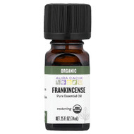 <img alt="Aura Cacia, Pure Essential Oil, Organic Frankincense, 0.25 fl oz (7.4 ml)" title="Aura Cacia, Pure Essential Oil, Organic Frankincense, 0.25 fl oz (7.4 ml),051381908317"