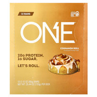 <img alt="One Brands, Protein Bar, Cinnamon Roll, 12 Bars, 2.12 oz (60 g) Each" title="One Brands, Protein Bar, Cinnamon Roll, 12 Bars, 2.12 oz (60 g) Each,788434107518"