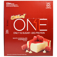 Oh Yeah!, One Bar, White Chocolate Raspberry, 12 Bars, 2.12 oz (60 g) Each
