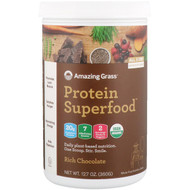Amazing Grass Protein Superfood Rich Chocolate -- 10 Servings