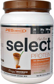PEScience Select Cafe Protein Caramel Macchiato -- 20 Servings