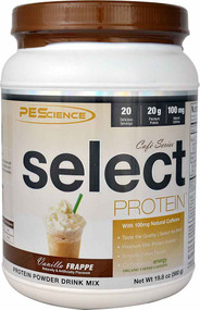 PEScience Select Cafe Protein Vanilla Frappe - 20 Servings
