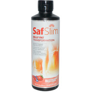 Rebody Safslim, SafSlim, Belly Fat Transformation, Delicious Berry Cream Fusion, 16 oz (454 g)