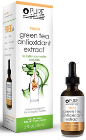 Pure Inventions Green Tea Antioxidant Extract Peach -- 2 fl oz