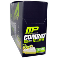 MusclePharm, Combat, Pro-Gel, Key Lime, 12 Protein Gels, 1.62 oz (46 g) Each