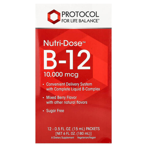 <img alt="Protocol for Life Balance, Nutri-Dose B-12, Mixed Berry, 12 Packets, 0.5 fl oz (15 ml) Each" title="Protocol for Life Balance, Nutri-Dose B-12, Mixed Berry, 12 Packets, 0.5 fl oz (15 ml) Each,707359104532"