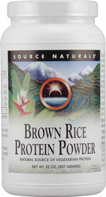 Source Naturals Brown Rice Protein Powder - 32 oz