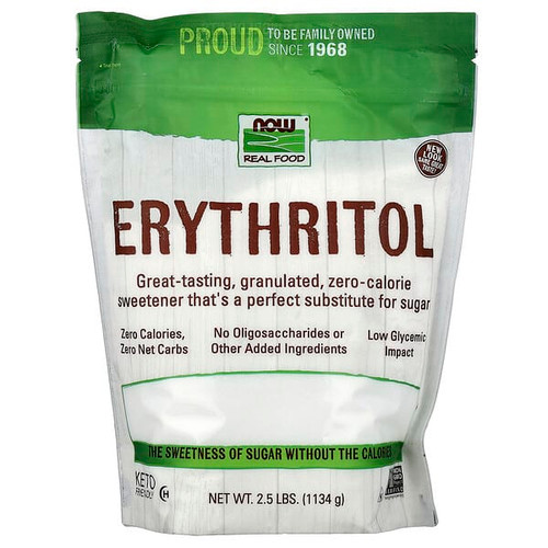<img alt="NOW Foods, Real Food, Erythritol, 2.5 lbs (1,134 g)" title="NOW Foods, Real Food, Erythritol, 2.5 lbs (1,134 g),733739069238"