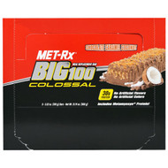 MET-R|X, Big 100 Colossal, Meal Replacement Bar, Chocolate Caramel Coconut, 9 Bars, 3.52 oz (100 g) Each