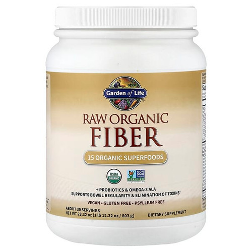<img alt="Garden of Life, RAW Organic Fiber, 1 lb, 12.32 oz (803 g)" title="Garden of Life, RAW Organic Fiber, 1 lb, 12.32 oz (803 g),658010115704"