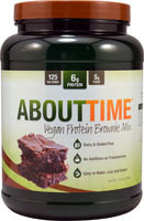 About Time Vegan Protein Brownie Mix -- 1.5 lbs