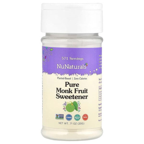 <img alt="NuNaturals, Pure Monk Fruit Sweetener, 0.71 oz (20 g)" title="NuNaturals, Pure Monk Fruit Sweetener, 0.71 oz (20 g),739223001876"