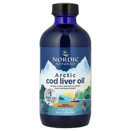 <img alt="Nordic Naturals, Arctic Cod Liver Oil, Orange, 8 fl oz (237 ml)" title="Nordic Naturals, Arctic Cod Liver Oil, Orange, 8 fl oz (237 ml),768990547850"