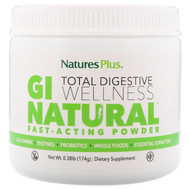 Natures Plus, GI Natural Fast-Acting Powder, 0.38 lb (174 g)