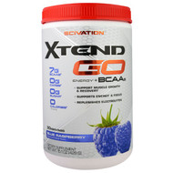 Scivation, Xtend GO, Energy + BCAAs, Blue Raspberry, 15.1 oz (429 g)