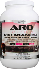 ARO-Vitaco Lean Series Diet Shake Mix Chocolate Fudge Brownie -- 2.21 lbs (1000 g)