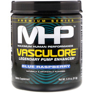 Maximum Human Performance, Vasculore, Legendary Pump Enhancer, Blue Raspberry, 3.24 oz (91.8 g)