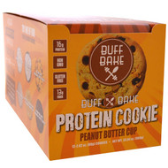 Buff Bake, Protein Cookie, Peanut Butter Cup, 12 Cookies, 2.82 oz (80 g) Each