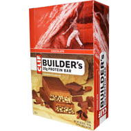 Clif Bar, Builders Protein Bar, Chocolate, 12 Bars, 2.40 oz (68 g) Each