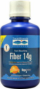 Trace Minerals Research Fiber 14g Orange Tangerine -- 15 fl oz