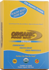 Organic Food Bar Protein -- 12 Bars