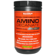 MuscleMeds, Amino Decanate, Professional Strength Amino Acid Formula, Citrus Lime, 12.7 oz (360 g)