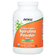 <img alt="NOW Foods, Certified Organic Spirulina Powder, 1 lb (454 g)" title="NOW Foods, Certified Organic Spirulina Powder, 1 lb (454 g),733739027146"