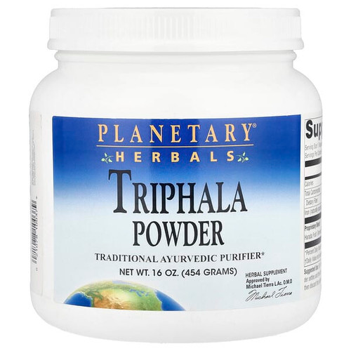 <img alt="Planetary Herbals, Triphala Powder, 16 oz (454 g)" title="Planetary Herbals, Triphala Powder, 16 oz (454 g),021078100379"