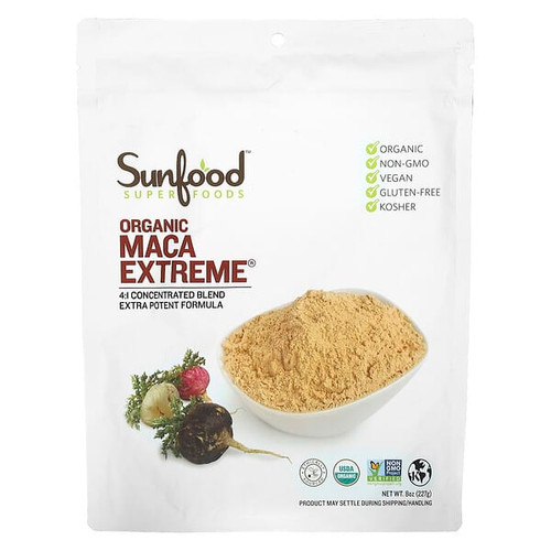 <img alt="Sunfood, Organic Maca Extreme, 8 oz (227 g)" title="Sunfood, Organic Maca Extreme, 8 oz (227 g),803813906121"
