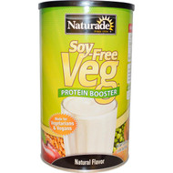 Naturade, Soy-Free Veg, Protein Booster, Natural Flavor, 26.63 oz (840 g)