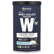 <img alt="Biochem, 100% Whey Isolate Protein, Sugar Free, Vanilla, 11.8 oz (336 g)" title="Biochem, 100% Whey Isolate Protein, Sugar Free, Vanilla, 11.8 oz (336 g),015794020769"