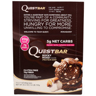 Quest Nutrition QuestBar Protein Bar Rocky Road -- 12 Bars
